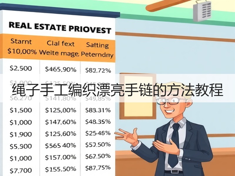 绳子手工编织漂亮手链的方法教程 - 诺云双维造物网