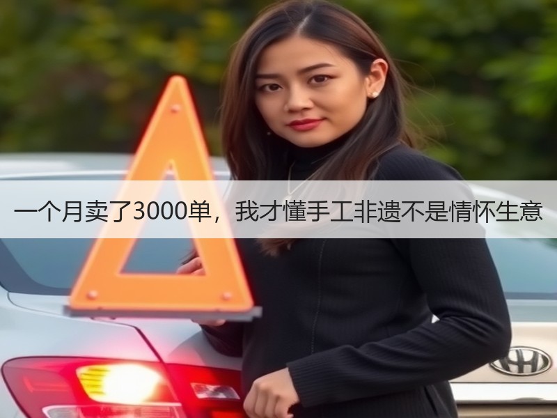 一个月卖了3000单，我才懂手工非遗不是情怀生意 - 诺云双维造物网