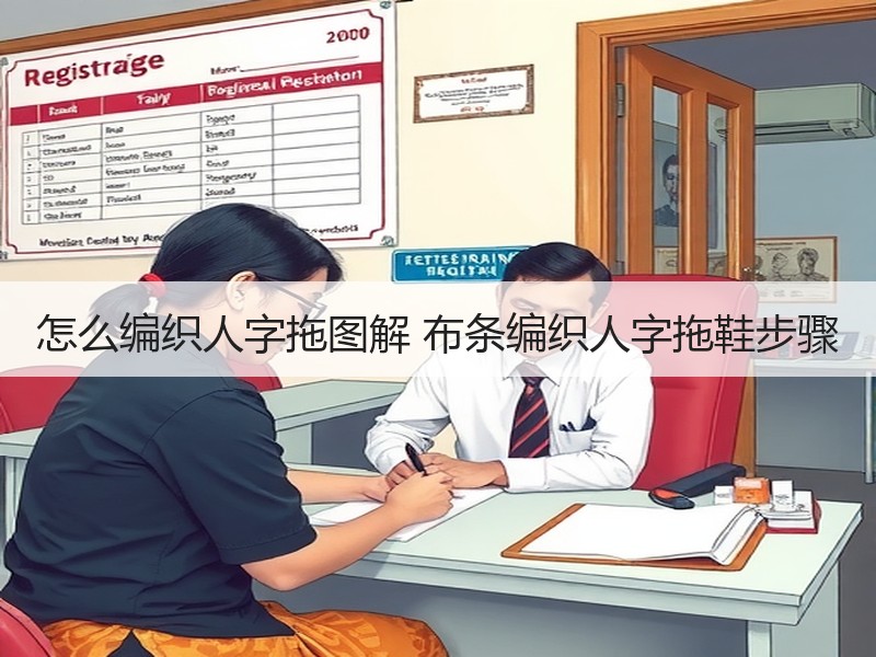 怎么编织人字拖图解 布条编织人字拖鞋步骤 - 诺云双维造物网