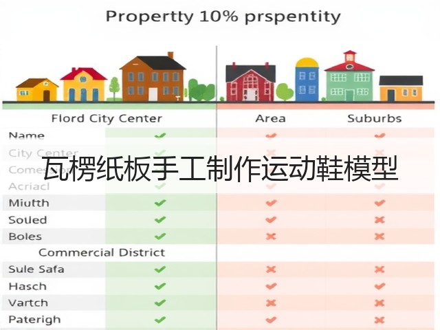 瓦楞纸板手工制作运动鞋模型(图1)