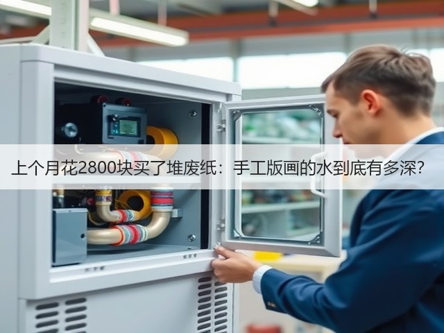 上个月花2800块买了堆废纸：手工版画的水到底有多深？(图1)