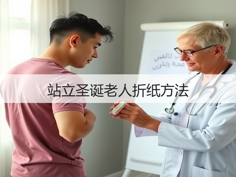 站立圣诞老人折纸方法 - 诺云双维造物网