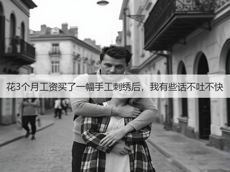 花3个月工资买了一幅手工刺绣后，我有些话不吐不快 - 诺云双维造物网