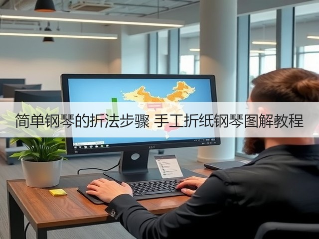 简单钢琴的折法步骤 手工折纸钢琴图解教程(图1)