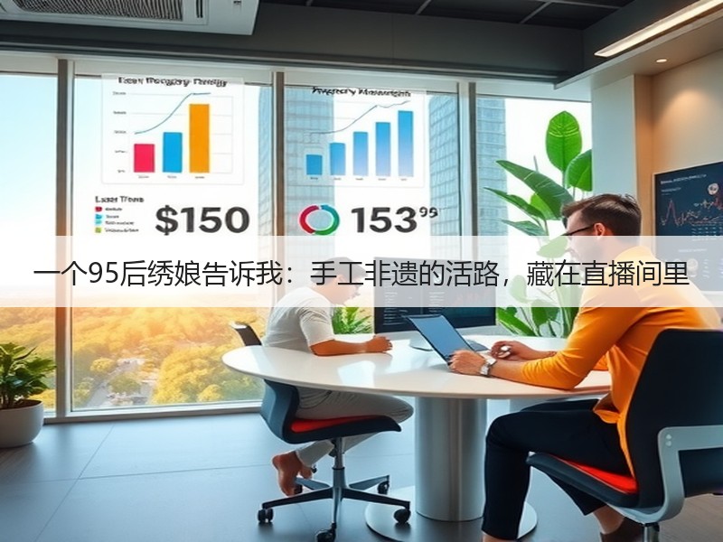 一个95后绣娘告诉我：手工非遗的活路，藏在直播间里 - 诺云双维造物网