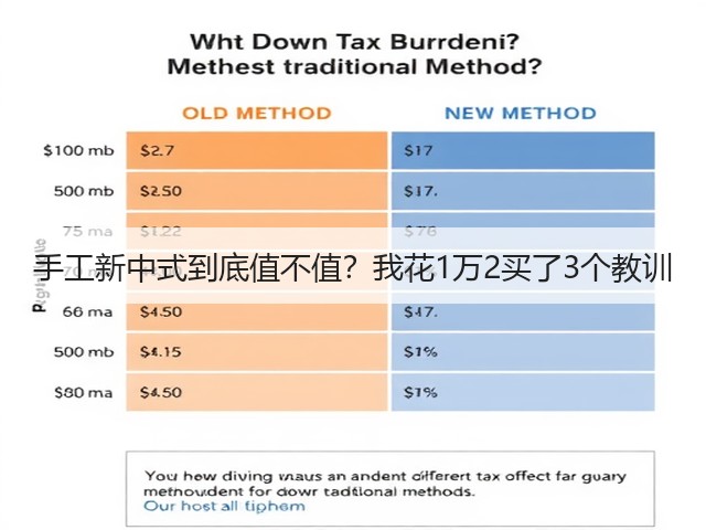 手工新中式到底值不值？我花1万2买了3个教训(图1)