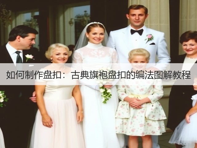 如何制作盘扣：古典旗袍盘扣的编法图解教程(图2)
