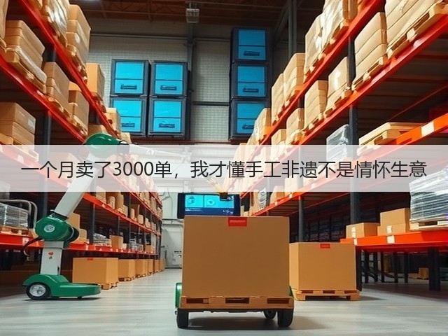 一个月卖了3000单，我才懂手工非遗不是情怀生意(图1)