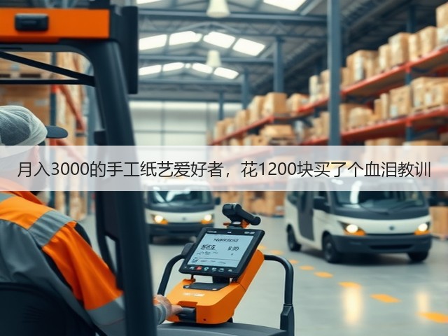 月入3000的手工纸艺爱好者，花1200块买了个血泪教训(图3)