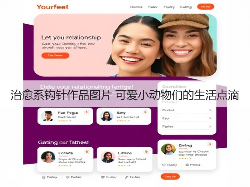 治愈系钩针作品图片 可爱小动物们的生活点滴 - 诺云双维造物网