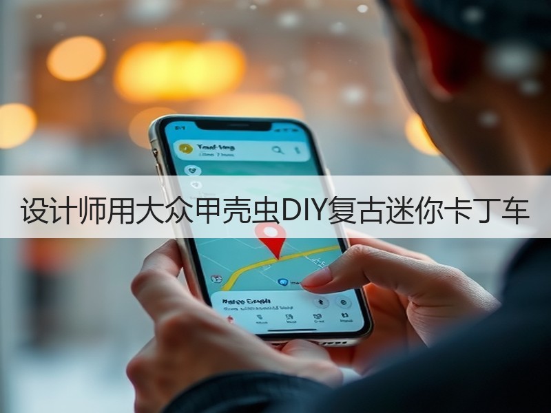 设计师用大众甲壳虫DIY复古迷你卡丁车 - 诺云双维造物网