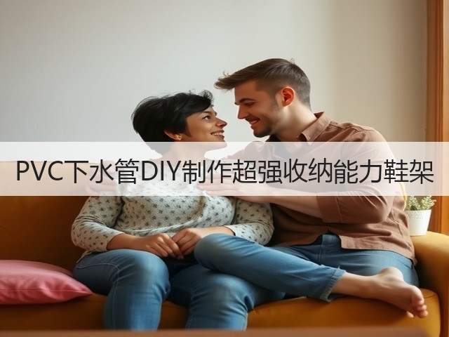 PVC下水管DIY制作超强收纳能力鞋架(图3)