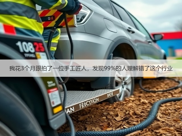 我花3个月跟拍了一位手工匠人，发现99%的人理解错了这个行业(图1)