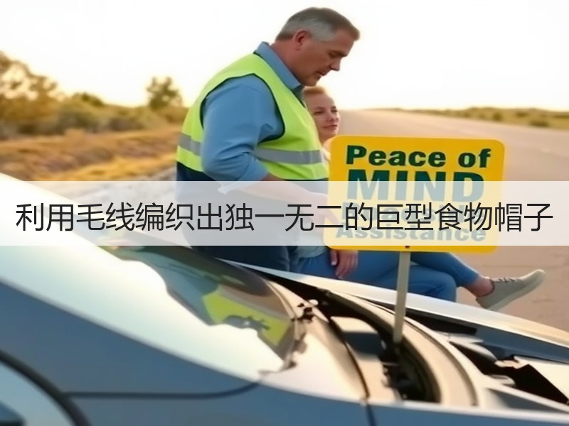 利用毛线编织出独一无二的巨型食物帽子 - 诺云双维造物网