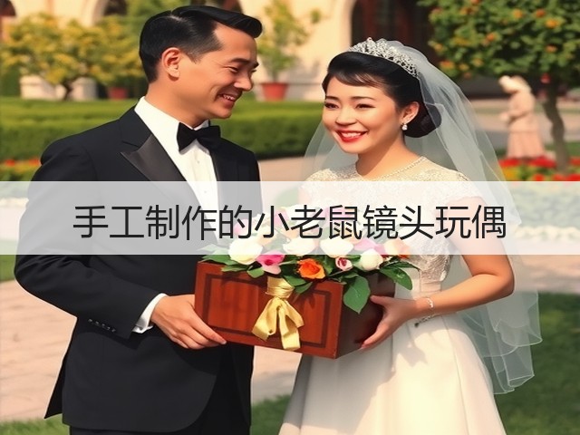 手工制作的小老鼠镜头玩偶(图2)