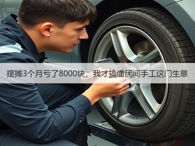 摆摊3个月亏了8000块，我才搞懂民间手工这门生意(图3)