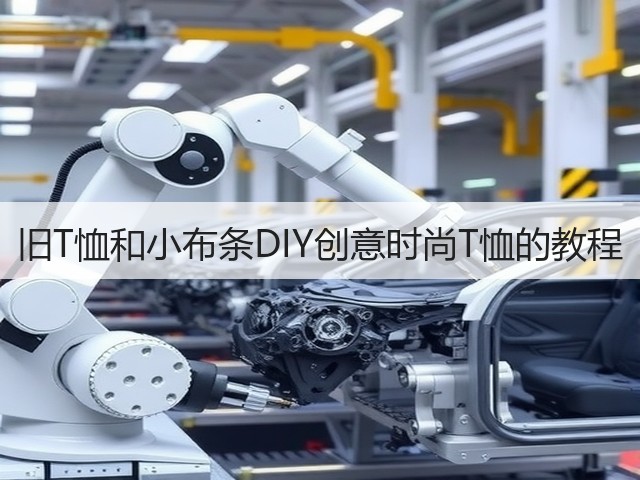 旧T恤和小布条DIY创意时尚T恤的教程(图1)
