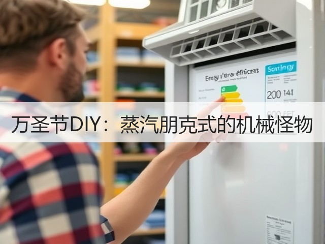 万圣节DIY：蒸汽朋克式的机械怪物(图2)