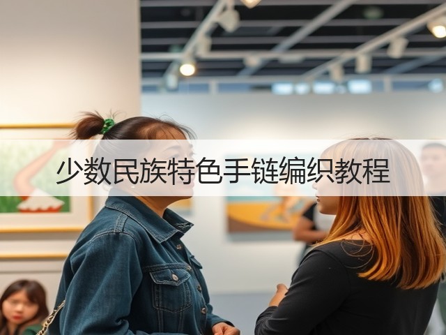 少数民族特色手链编织教程(图3)