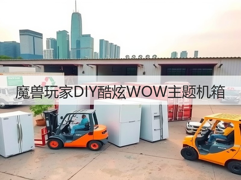 魔兽玩家DIY酷炫WOW主题机箱 - 诺云双维造物网