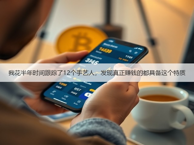 我花半年时间跟踪了12个手艺人，发现真正赚钱的都具备这个特质(图2)