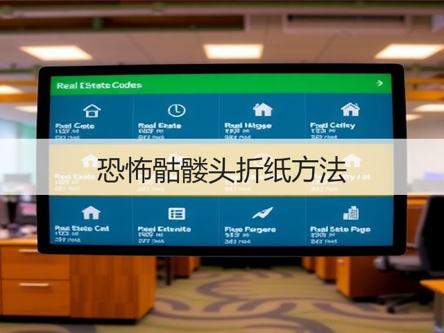 恐怖骷髅头折纸方法(图1)