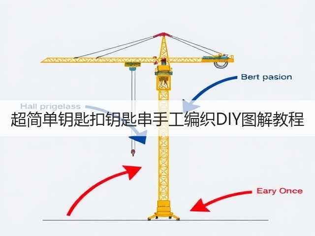 超简单钥匙扣钥匙串手工编织DIY图解教程(图1)