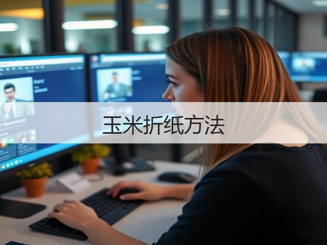 玉米折纸方法(图2)
