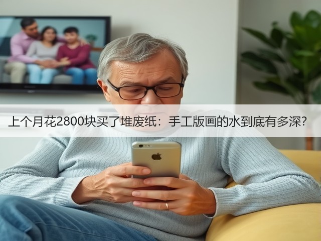 上个月花2800块买了堆废纸：手工版画的水到底有多深？(图1)