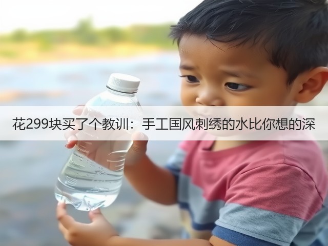 花299块买了个教训：手工国风刺绣的水比你想的深(图3)