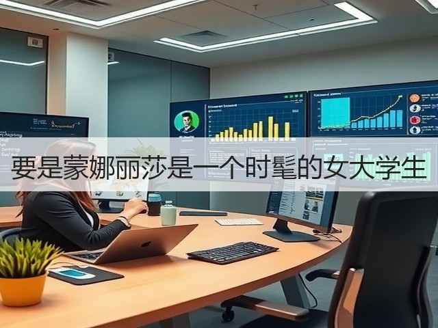 要是蒙娜丽莎是一个时髦的女大学生(图3)