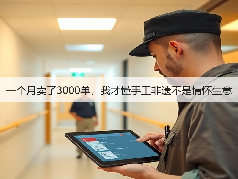 一个月卖了3000单，我才懂手工非遗不是情怀生意 - 诺云双维造物网