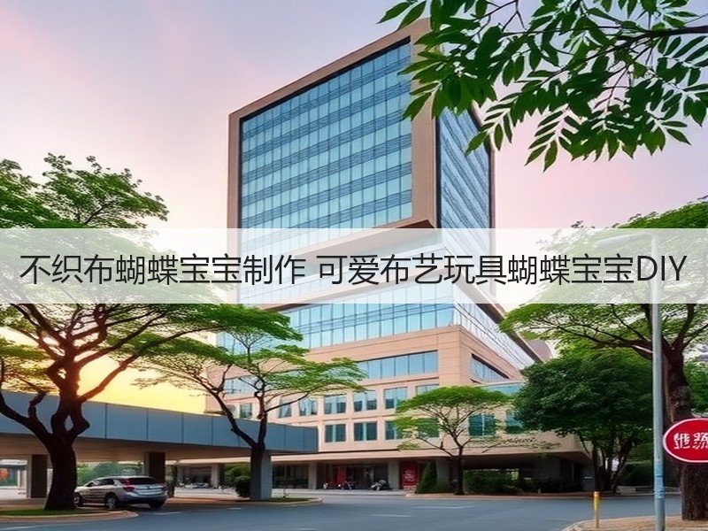 不织布蝴蝶宝宝制作 可爱布艺玩具蝴蝶宝宝DIY - 诺云双维造物网