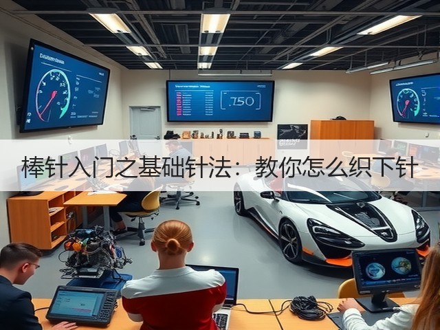棒针入门之基础针法：教你怎么织下针(图1)