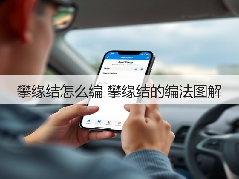 攀缘结怎么编 攀缘结的编法图解 - 诺云双维造物网