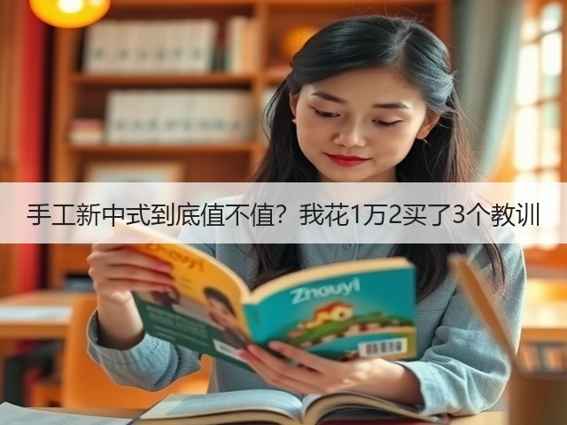 手工新中式到底值不值？我花1万2买了3个教训(图3)