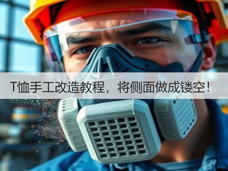 T恤手工改造教程，将侧面做成镂空！ - 诺云双维造物网