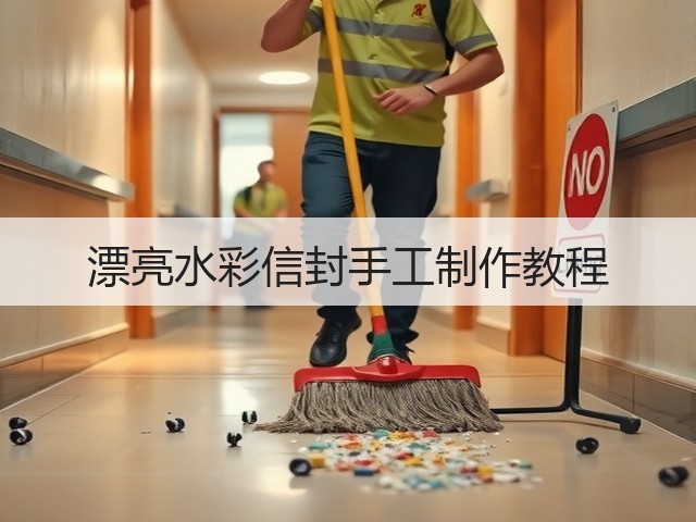 漂亮水彩信封手工制作教程(图1)