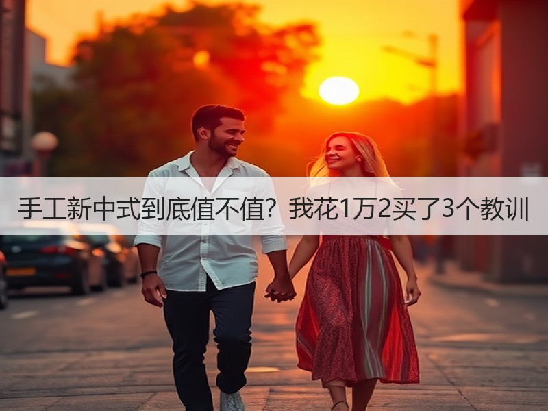 手工新中式到底值不值？我花1万2买了3个教训 - 诺云双维造物网