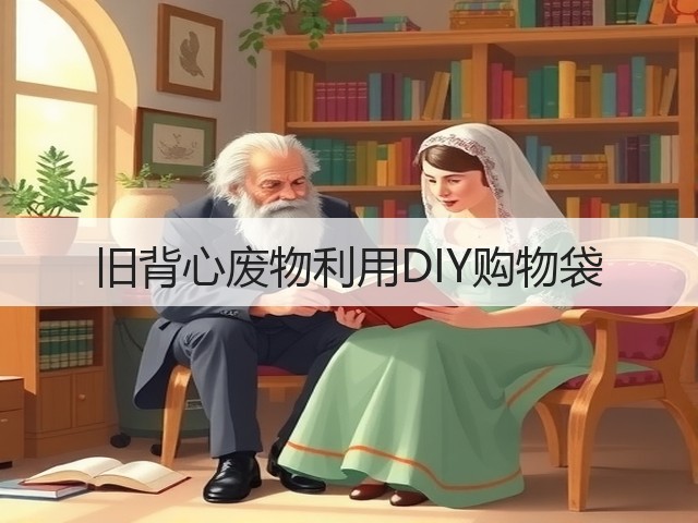 旧背心废物利用DIY购物袋(图2)
