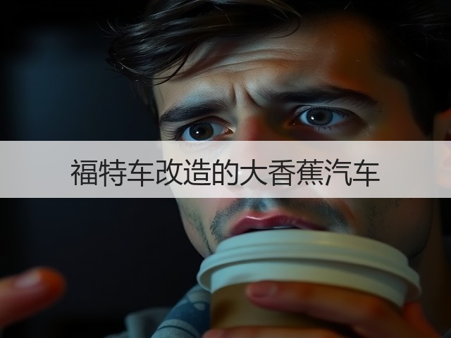 福特车改造的大香蕉汽车(图3)