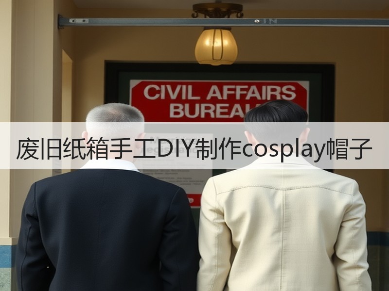 废旧纸箱手工DIY制作cosplay帽子 - 诺云双维造物网