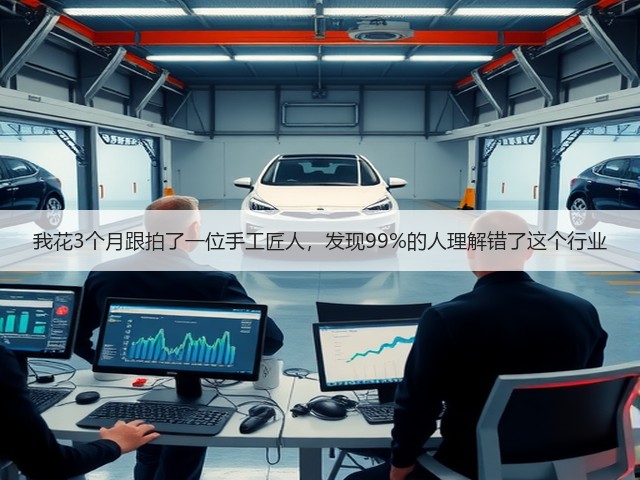 我花3个月跟拍了一位手工匠人，发现99%的人理解错了这个行业(图3)