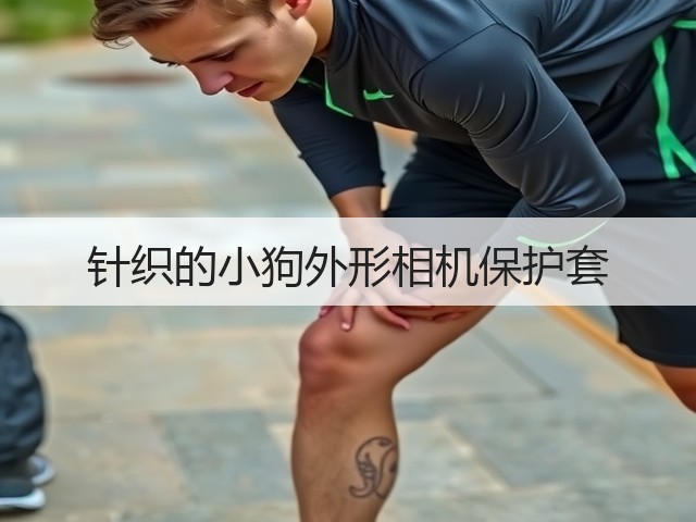 针织的小狗外形相机保护套(图2)