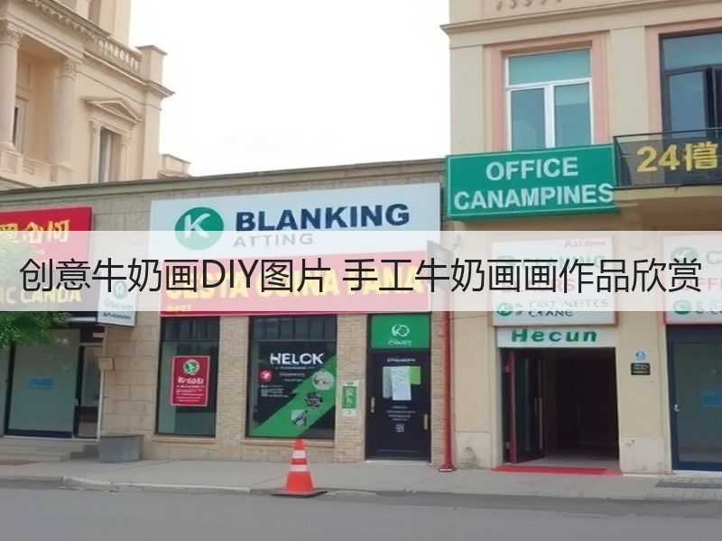 创意牛奶画DIY图片 手工牛奶画画作品欣赏 - 诺云双维造物网