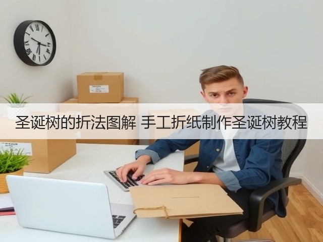 圣诞树的折法图解 手工折纸制作圣诞树教程(图1)