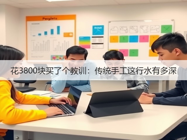 花3800块买了个教训：传统手工这行水有多深(图2)