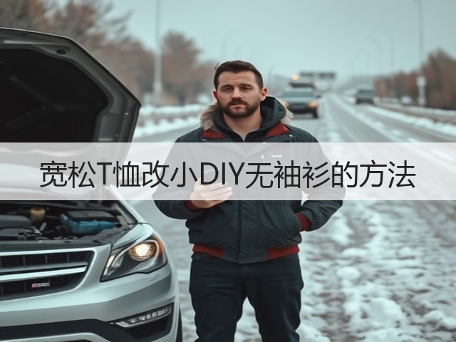 宽松T恤改小DIY无袖衫的方法(图1) 宽松T恤改小DIY无袖衫的方法(图1)