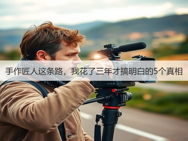 手作匠人这条路，我花了三年才搞明白的5个真相(图1)