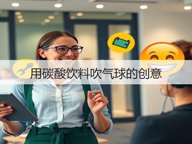 用碳酸饮料吹气球的创意(图3)